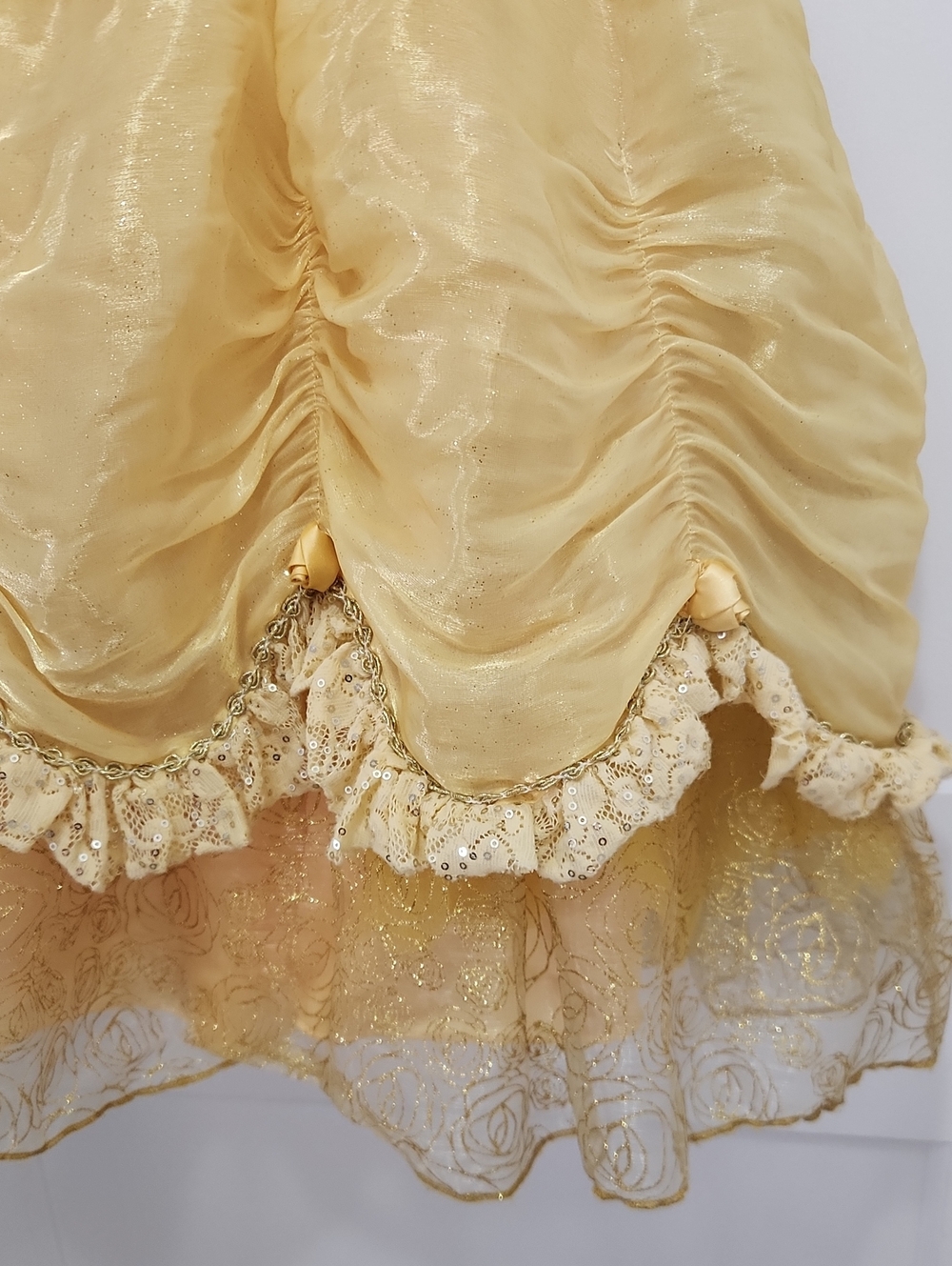 Disney Parks Child's Beauty and the Beast Belle Dress Costume - Picture 5 of 15